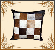 Hair On - Cow Hide Patch Work Pillows