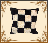 Hair On - Cow Hide Patch Work Pillows