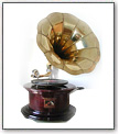 Round Gramophone