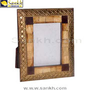 Brass Planter Photo Frame