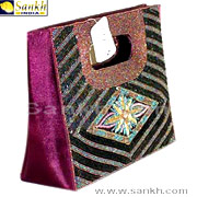 Fashion Bag Satin & Embroidery